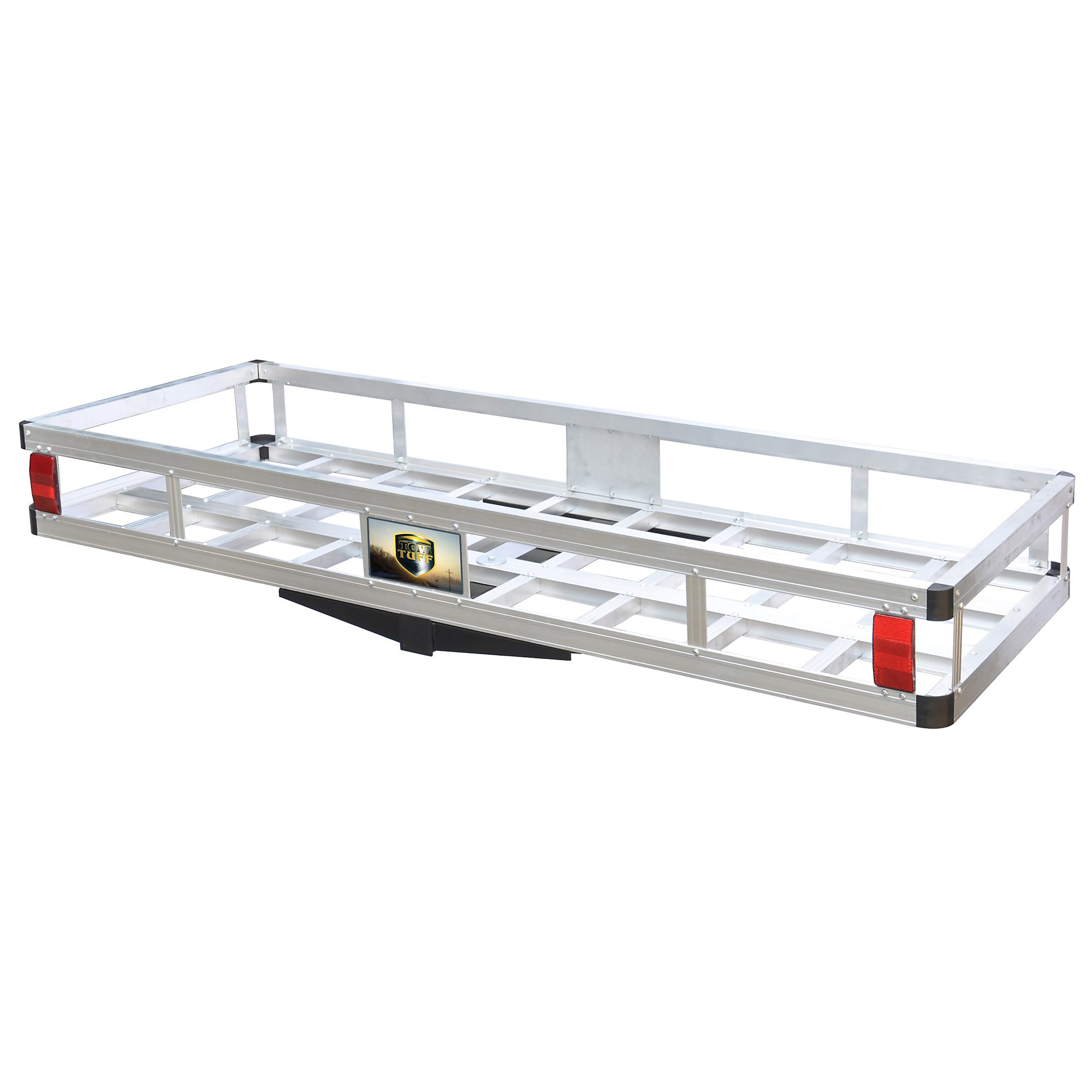 Tow Tuff, 60in. Aluminum Cargo Carrier, Capacity 500 lb, Receiver Size 2 in, Material Aluminum, Model# TTF-2260A
